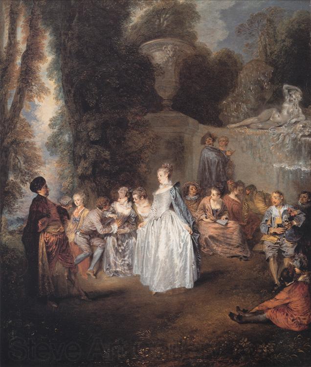 Jean-Antoine Watteau Fetes Venetiennes (mk08)